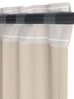 Cortinas Gruesas>JYSK ROXENCortina ROXEN 1x140x245 beis Beige