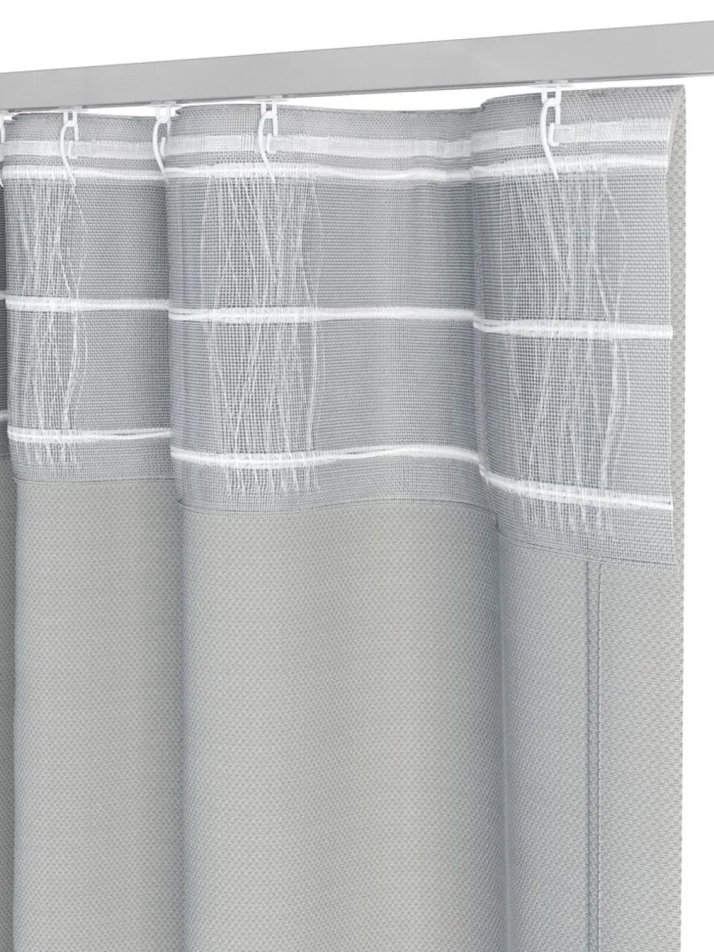Cortinas Gruesas>JYSK ROXENCortina ROXEN 1x140x245 Gris