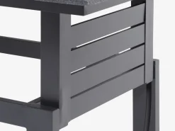 Conjuntos Mesa Y Sillas De Jardín|Muebles De Jardín>JUTLANDIA SALTENConjunto muebles jardín SALTEN 5 plazas secado rápido negro