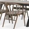 Mesas De Comedor|Conjuntos De Comedor>JYSK SANDBY + LYKSBORGMesa SANDBY L160 roble oscuro + 4 LYKSBORG roble oscuro