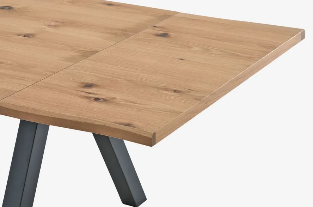 Mesas De Comedor>Royal Oak SANDBYMesa de comedor SANDBY 100x210 roble natural/negro Roble natural+Negro