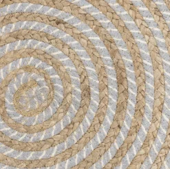 Alfombras Pequeñas|Alfombras>JYSK SANDELTREAlfombra SANDELTRE Ø120 natural/gris