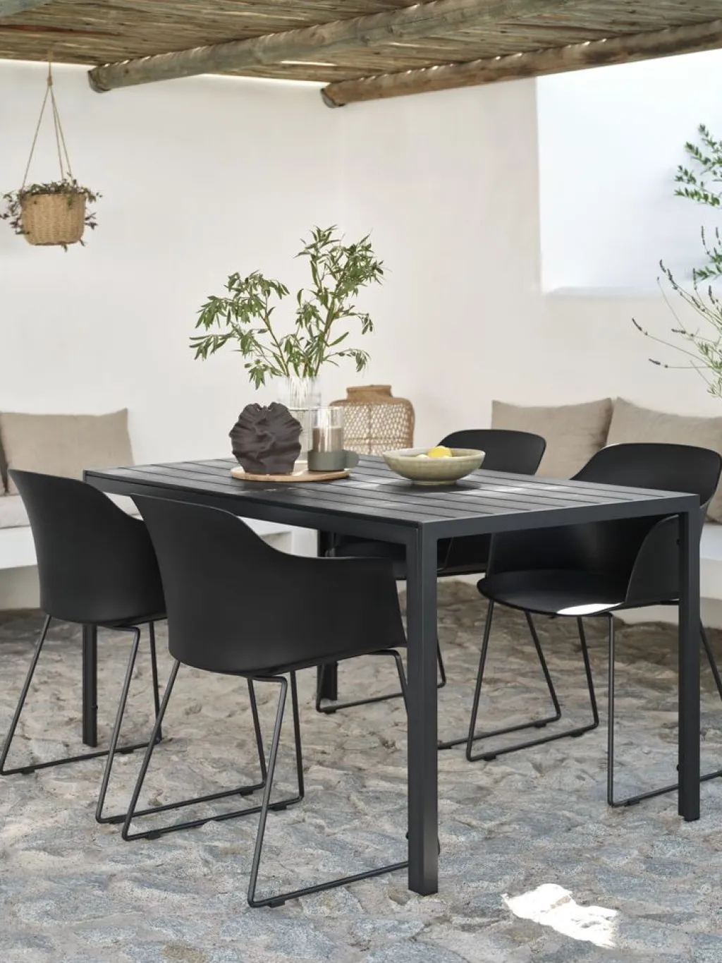 Sillas De Jardín>JYSK SANDVEDSilla de jardín SANDVED negro