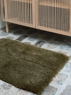 Alfombras De Baño>KRONBORG SANDVIKENGOLDAlfombrilla de baño SANDVIKEN 60x90cm oliva microfibra Verde oliva