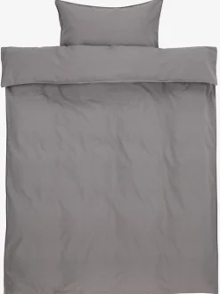 Juegos De Funda Nórdica>KRONBORG SANNEGOLDJuego funda nórdica algodón lavado SANNE 155x220 gris