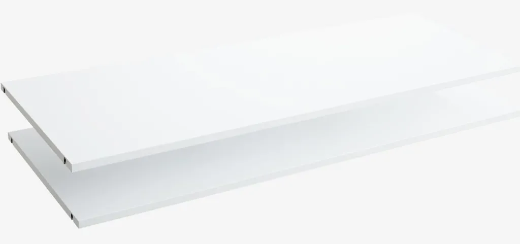 Armarios|Todos Los Armarios>JYSK SATTRUPEstantes SATTRUP 98x48 2 unidades blanco