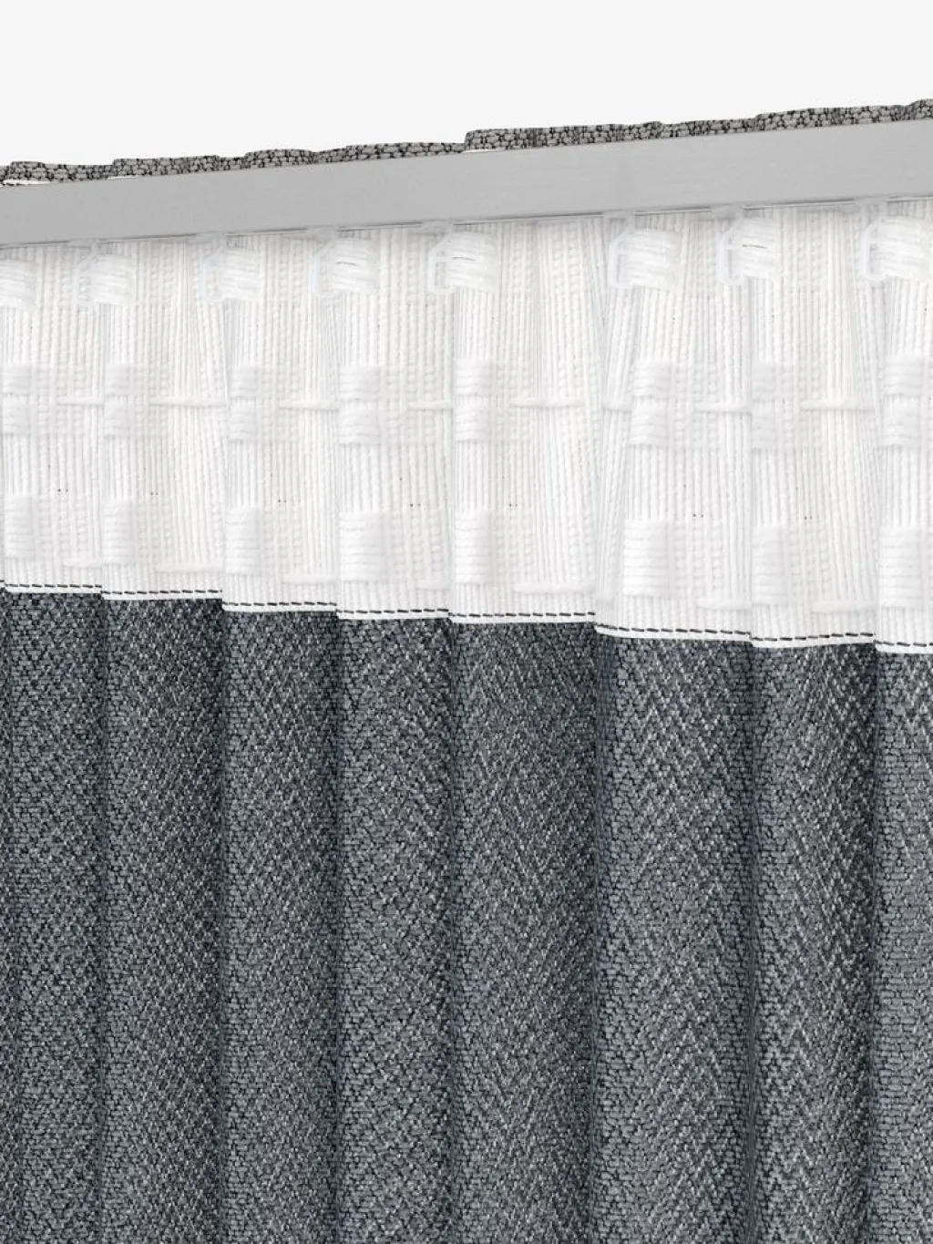 Cortinas Gruesas>JYSK SAVALENCortina SAVALEN 1x140x245 chenilla gris