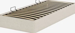 Camas Con Almacenaje|90 X 190 Cm>JYSK SEDENCanapé SEDEN 90x190 apertura lateral tela beis Beige
