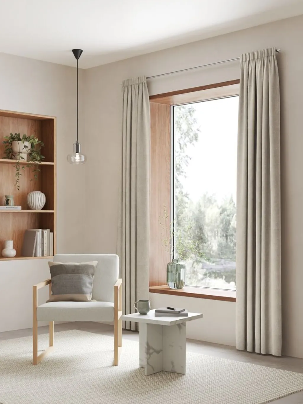 Cortinas Opacas>JYSK SEILANDCortina opaca SEILAND 1x135x245 beis