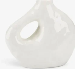 Jarrones>JYSK SIGFREDJarrón SIGFRED A16xL7xA14cm blanco
