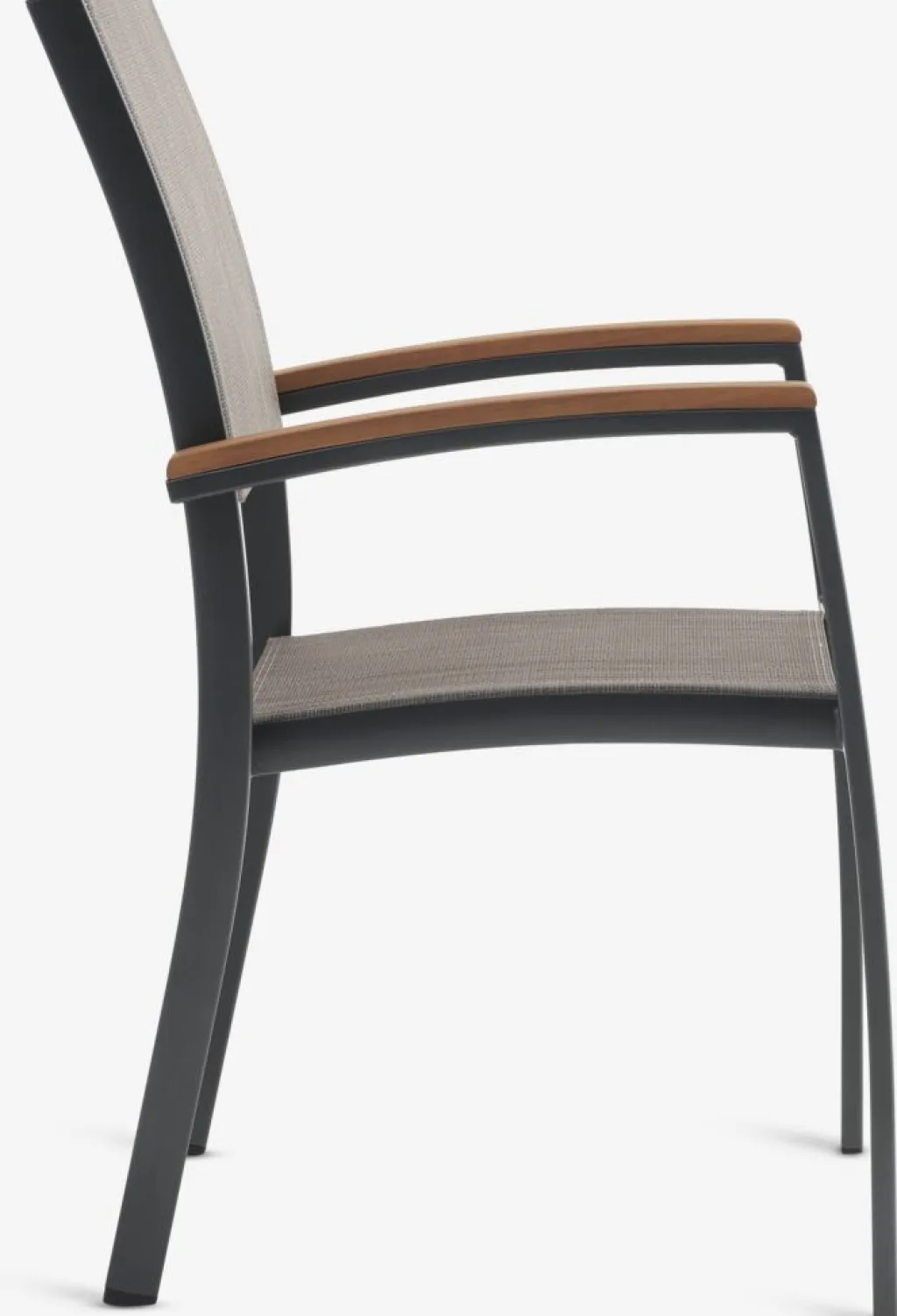 Conjuntos Mesa Y Sillas De Jardín>JUTLANDIA SIRDAL + SIRDALMesa SIRDAL L211 madera dura + 4 sillas SIRDAL gris
