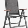 Sillas De Jardín>JUTLANDIA SIRDALSilla reclinable SIRDAL gris