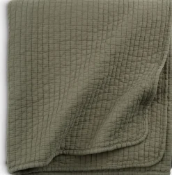 Mantas>JYSK SIVBLOMManta acolchada SIVBLOM 130x180 Verde oscuro