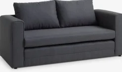 Sofás Cama|Sofás Cama>JYSK SKILLEBEKKSofá cama SKILLEBEKK tela gris oscuro