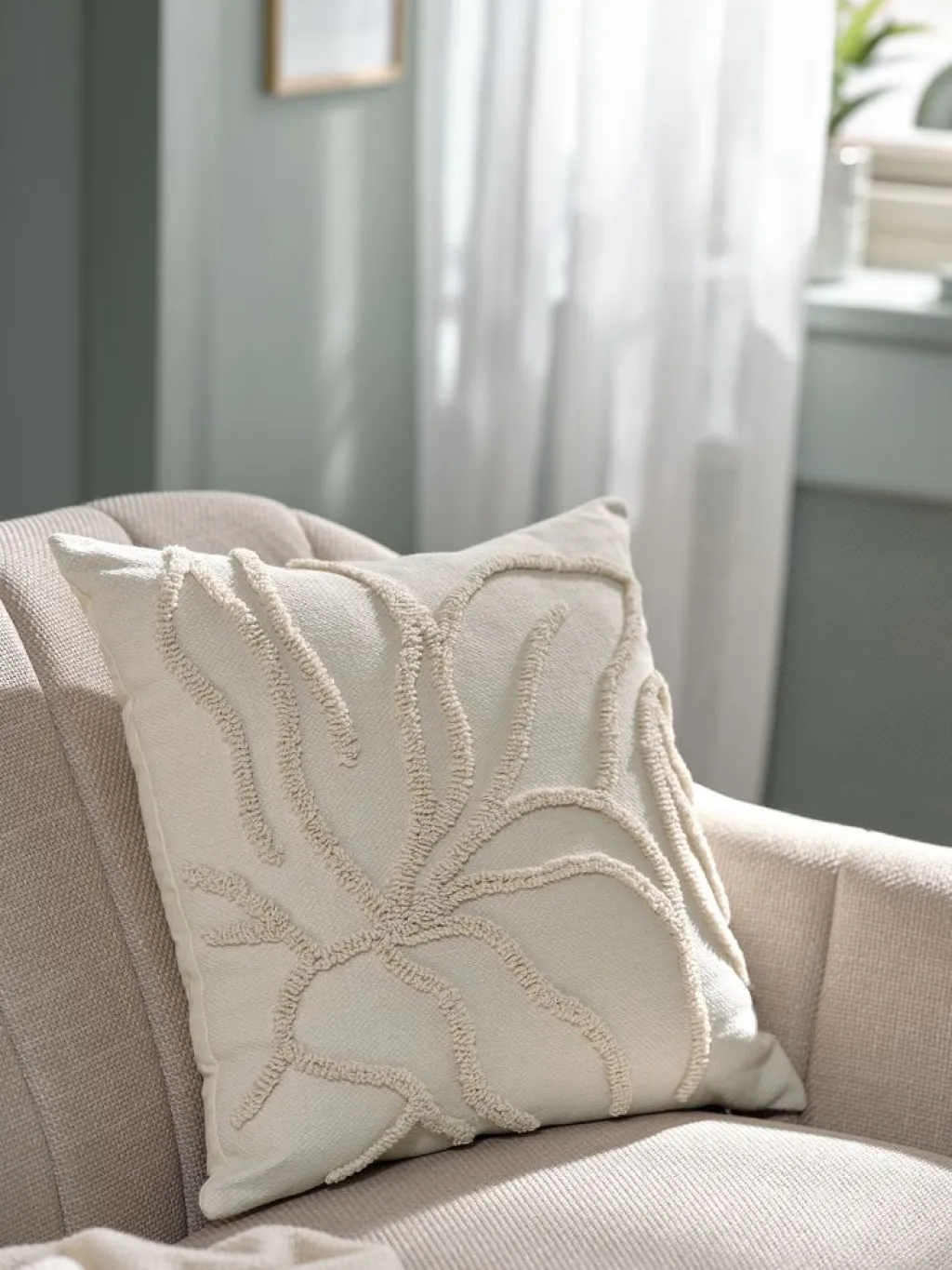 Cojines>JYSK SOLBLOMCojín SOLBLOM 45x45 beis