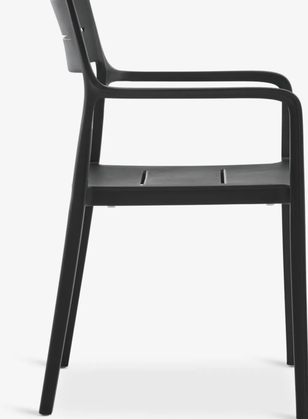Conjuntos Mesa Y Sillas De Jardín>JYSK SONNERUP + INGSTRUPMesa SONNERUP L215 gris + 4 sillas INGSTRUP negro Negro, Gris