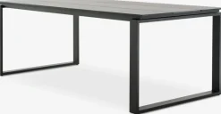 Mesas De Jardín>JUTLANDIA SONNERUPMesa de jardín SONNERUP A100xL215 gris Negro, Gris