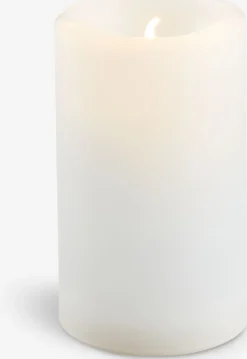 Velas LED>JYSK SORENVela pilar LED SOREN Ø6xA9cm blanco
