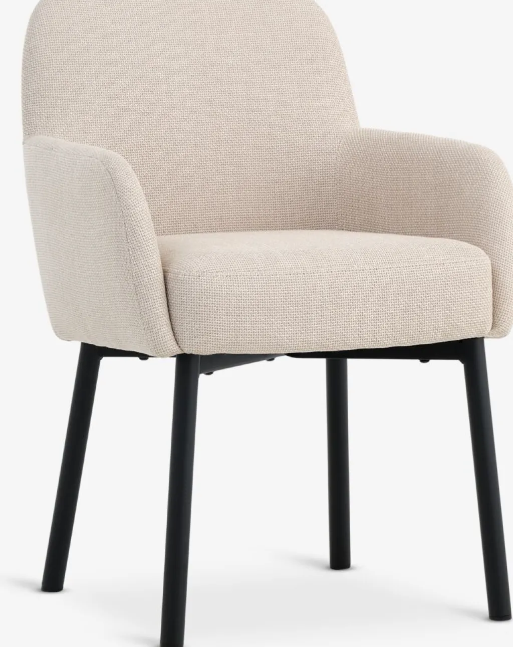 Sillas De Comedor>JYSK SOTTRUPSilla de comedor SOTTRUP tela beis/negro