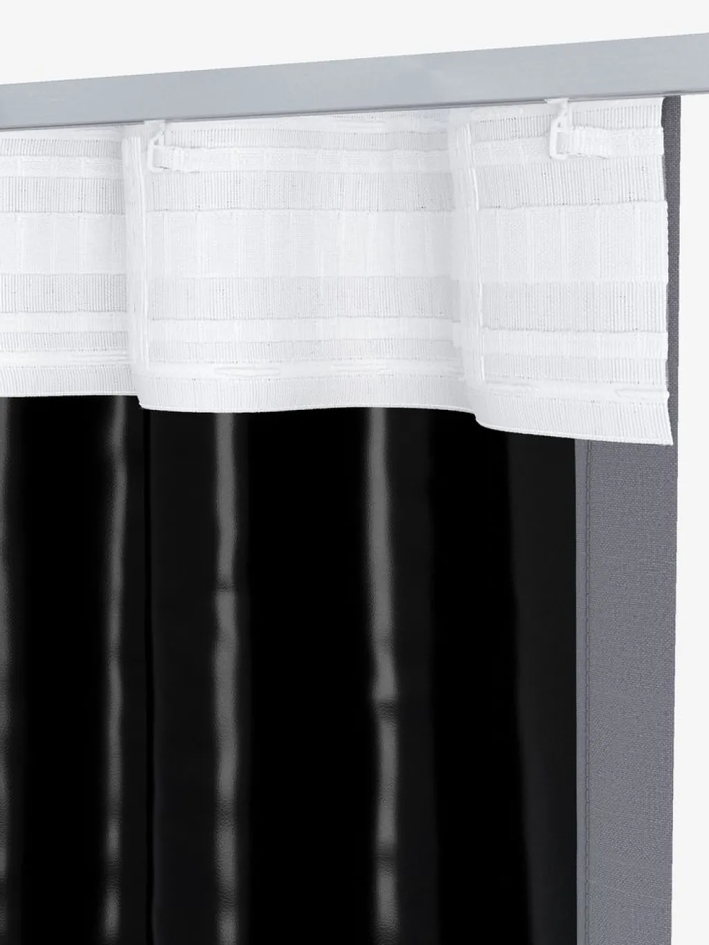 Cortinas Opacas>JYSK STADSHOLMENCortina opaca STADSHOLMEN 1x140x245 gris
