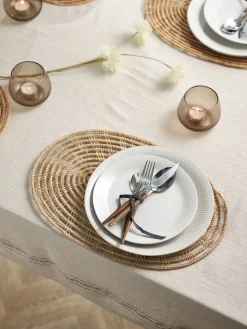 Platos, Boles Y Cubiertos>JYSK STEFFENPlato STEFFEN Ø27cm blanco