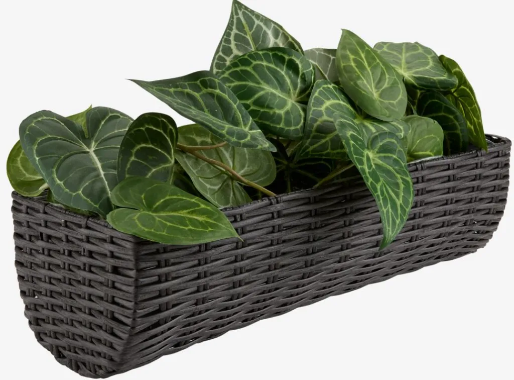 Maceteros>JYSK STEINTROSTJardinera para balcón STEINTROST A18xL50xA16 negro