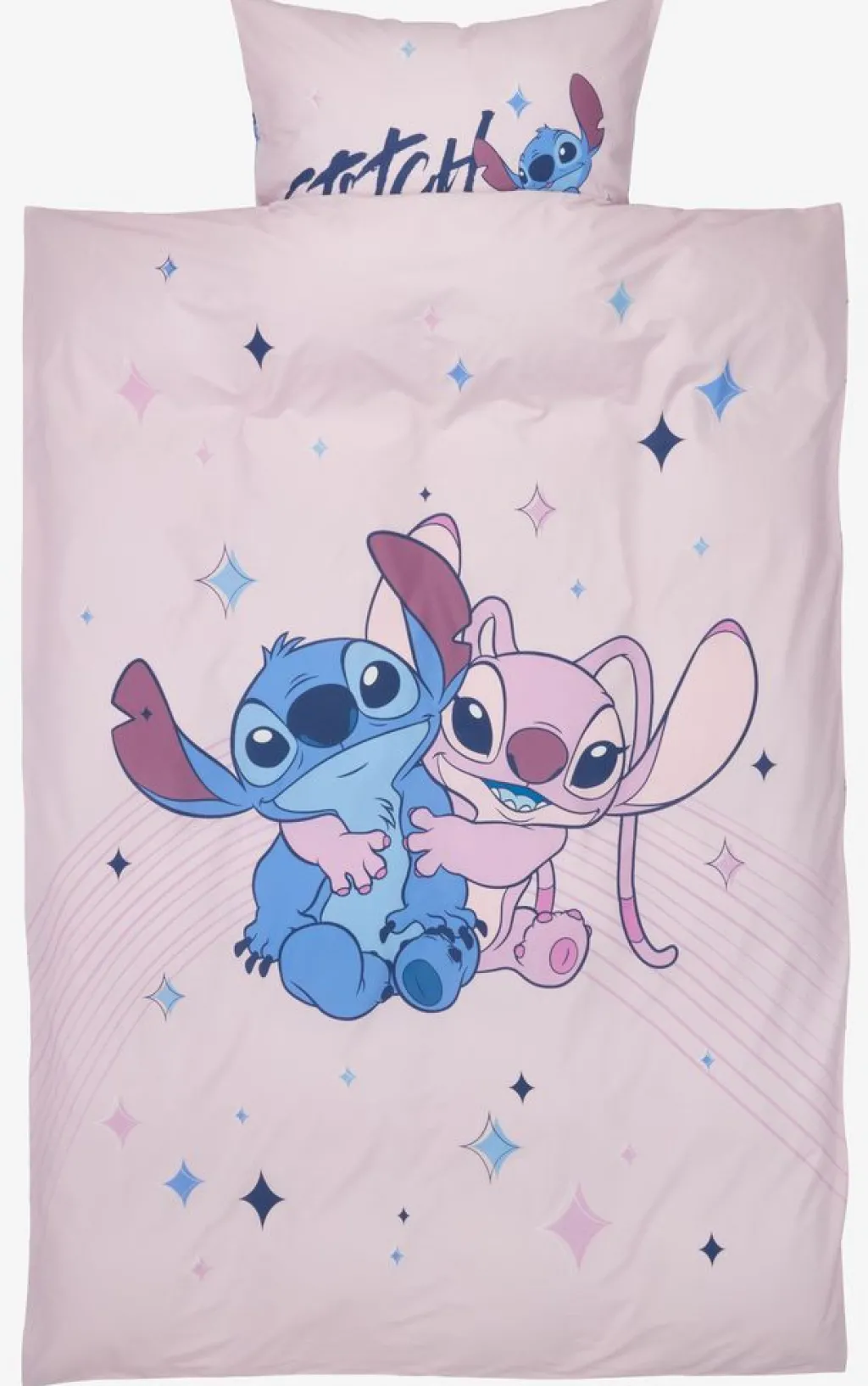 Juegos De Funda Nórdica|Juegos De Funda Nórdica Infantiles>JYSK STITCHJuego funda nórdica STITCH 155x220 rosa