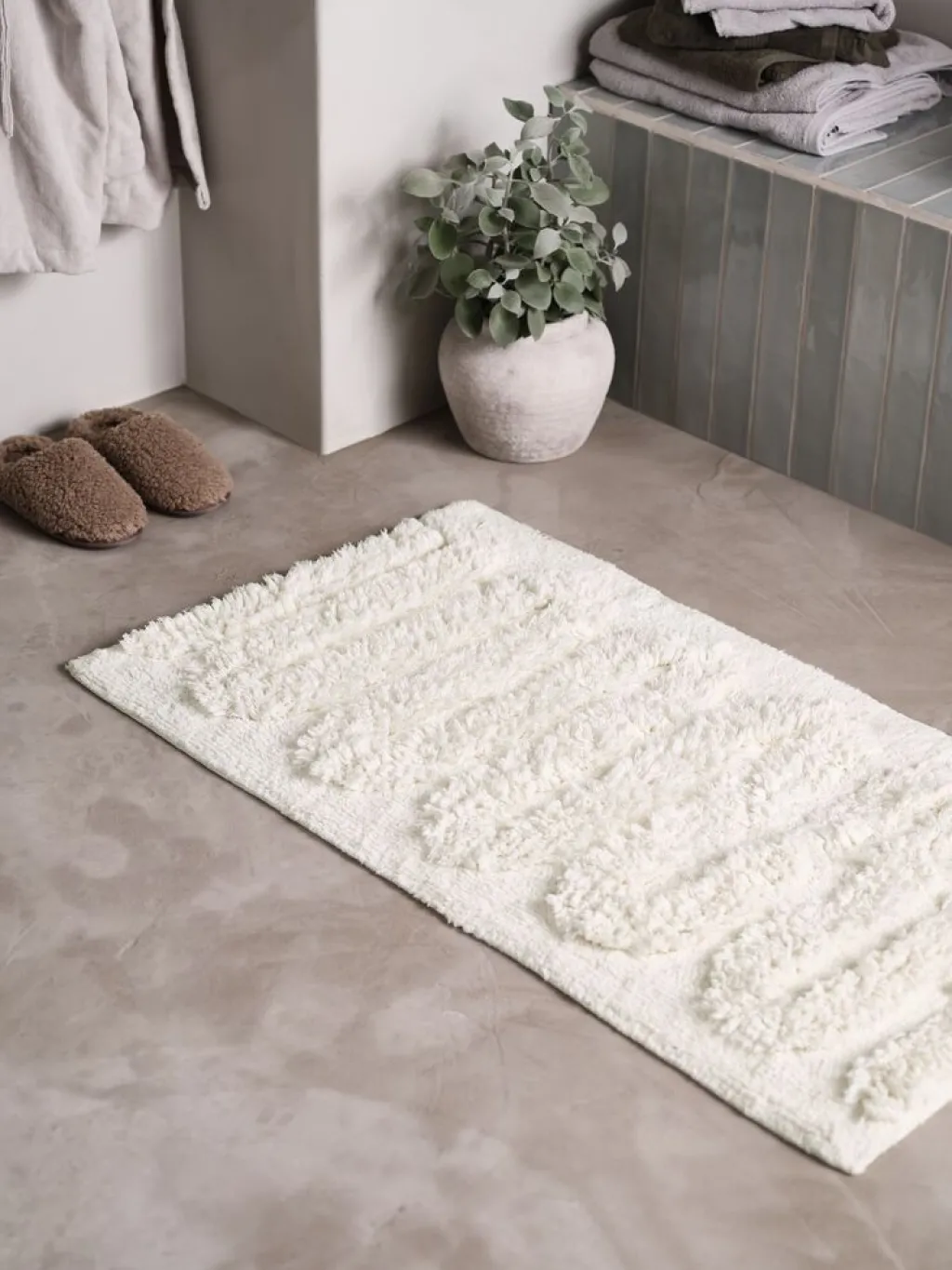Alfombras De Baño>KRONBORG STORFORSGOLDAlfombrilla de baño STORFORS 60x110 natural