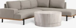 Conjuntos Mesa Y Sillas De Jardín|Muebles De Jardín>JYSK STORLIEN + ELLEKILDEConjunto jardín STORLIEN travertino +ELLEKILDE 5 plazas topo