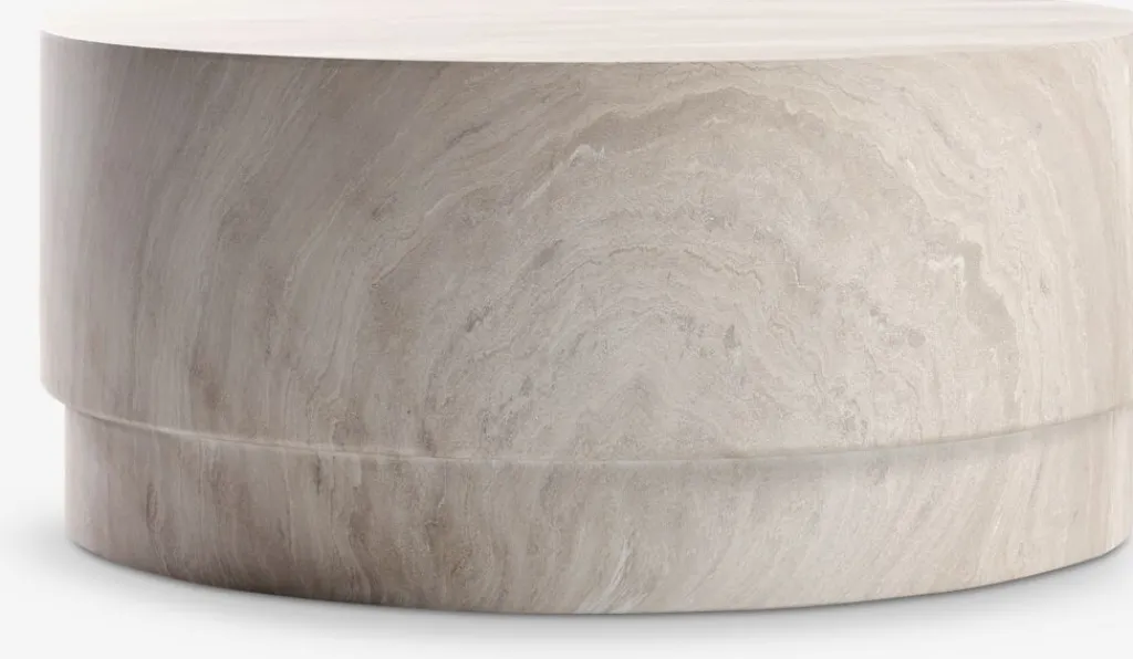 Mesas De Jardín|Muebles De Jardín>JYSK STORLIENMesa de centro de exterior STORLIEN Ø90xA41 travertino