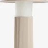Iluminación Exterior>JYSK SVANELámpara de mesa recargable SVANE Ø21×A25cm arena