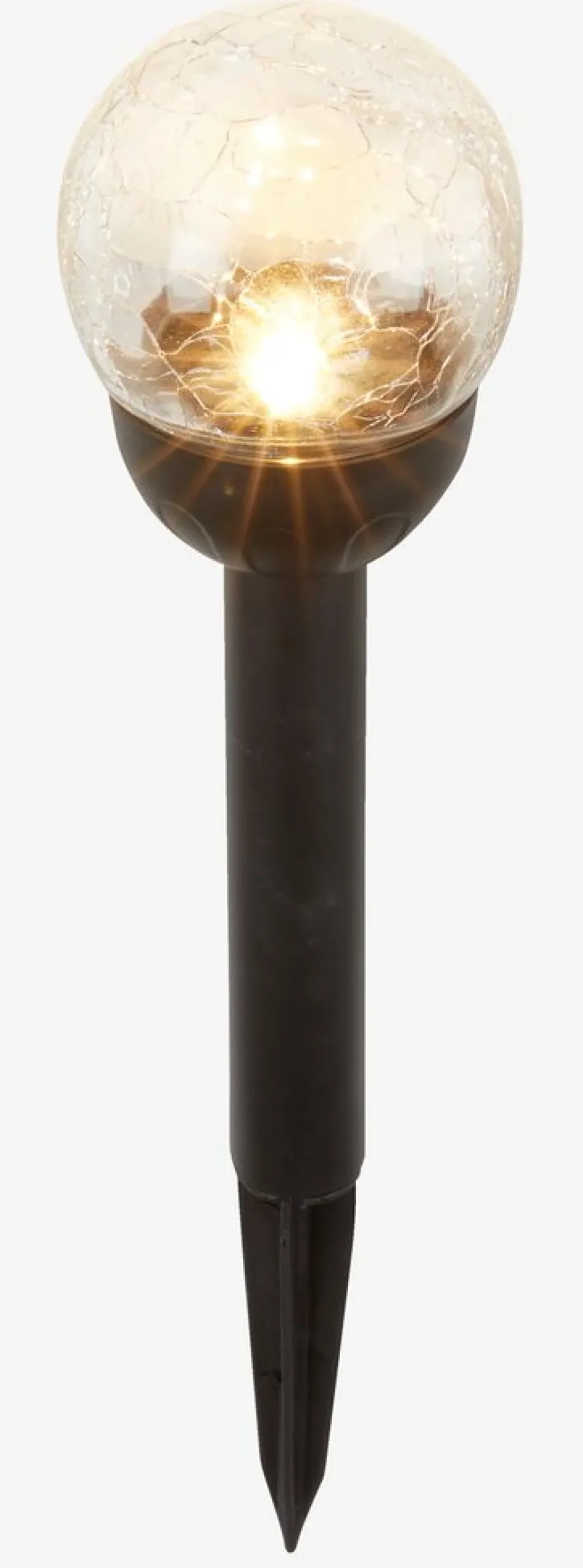 Iluminación Solar>JYSK SVARTANDLámpara solar SVARTAND Ø8xA35cm negro