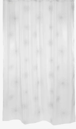Cortinas De Baño>JYSK SVARTVIKPLUSCortina de ducha SVARTVIK 180x200 blanco