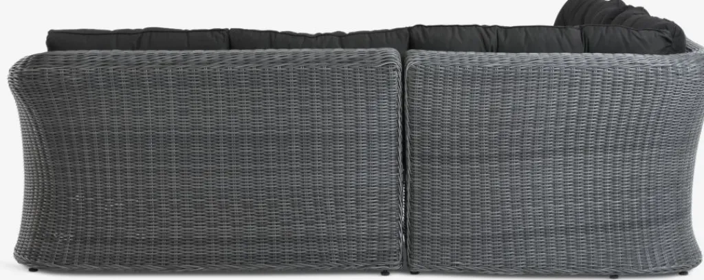 Conjuntos Mesa Y Sillas De Jardín|Muebles De Jardín>JUTLANDIA TAMBOHUSEConjunto muebles jardín TAMBOHUSE 5 plazas Gris