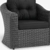 Sillas De Jardín|Muebles De Jardín>JUTLANDIA TAMBOHUSESillón de exterior TAMBOHUSE gris