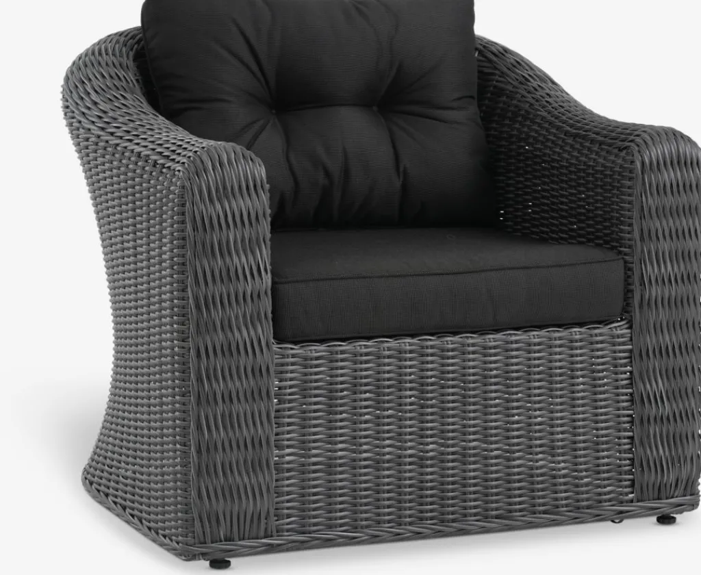 Sillas De Jardín|Muebles De Jardín>JUTLANDIA TAMBOHUSESillón de exterior TAMBOHUSE gris