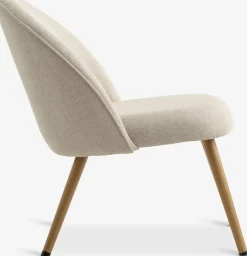 Sillones>JYSK THORUPSillón THORUP tela beis/color roble