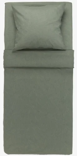 Juegos De Funda Nórdica|Juegos De Sábanas>JYSK TONEBASICJuego de sábanas TONE 160x240 verde