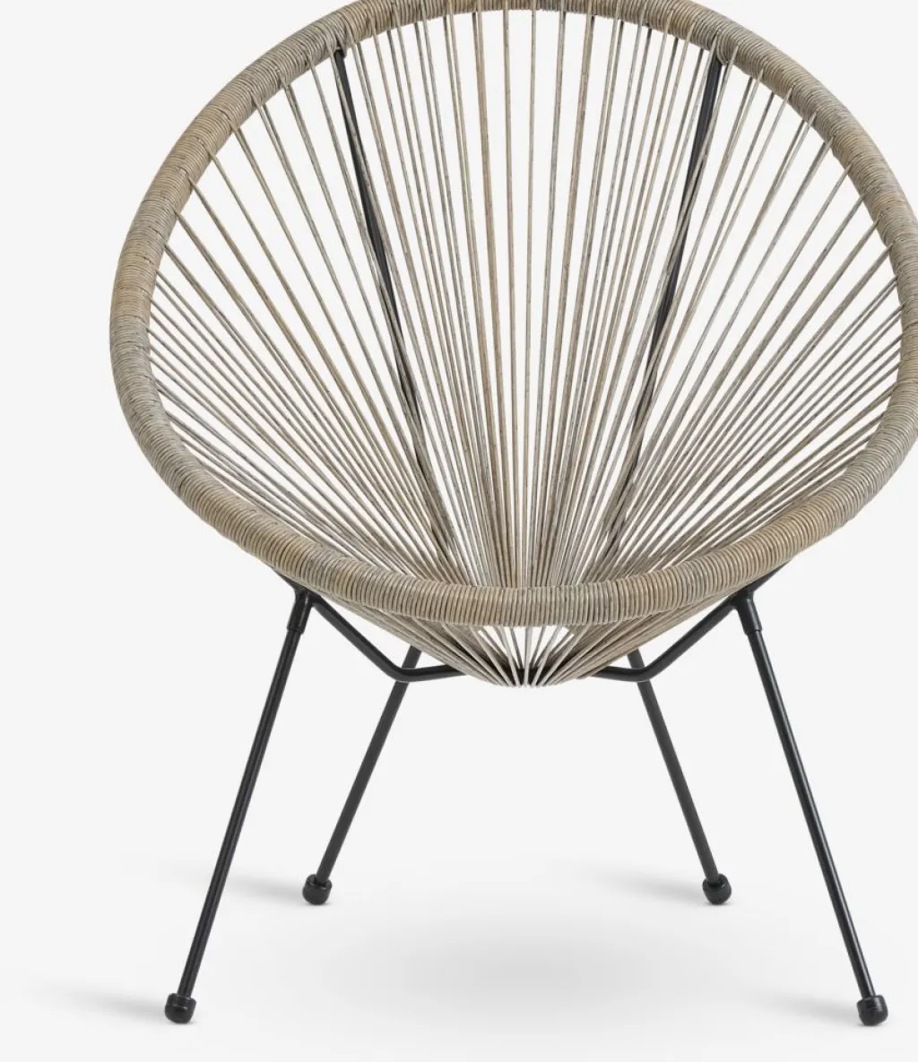 Sillas De Jardín|Muebles De Jardín>JYSK UBBERUPSillón de exterior UBBERUP variado Surtido, Arena oscuro, Verde empolvado, Natural, Blanco