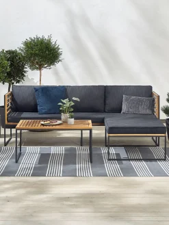 Muebles De Jardín>JYSK UGILTSofá de exterior UGILT con chaise longue 3 plazas madera
