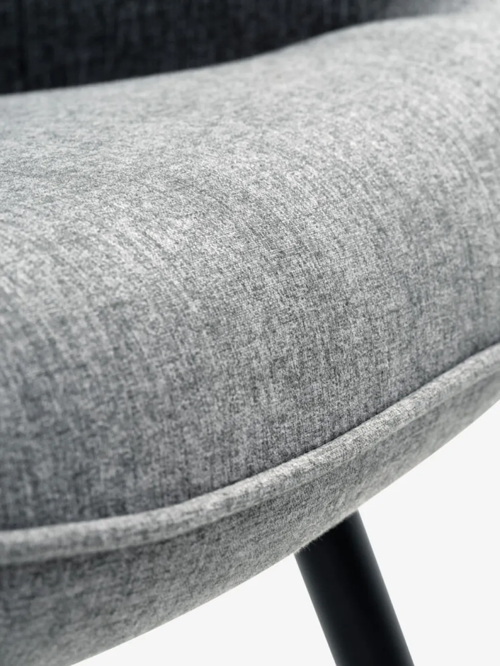 Sillones>JYSK ULDUMSillón ULDUM tela gris/negro