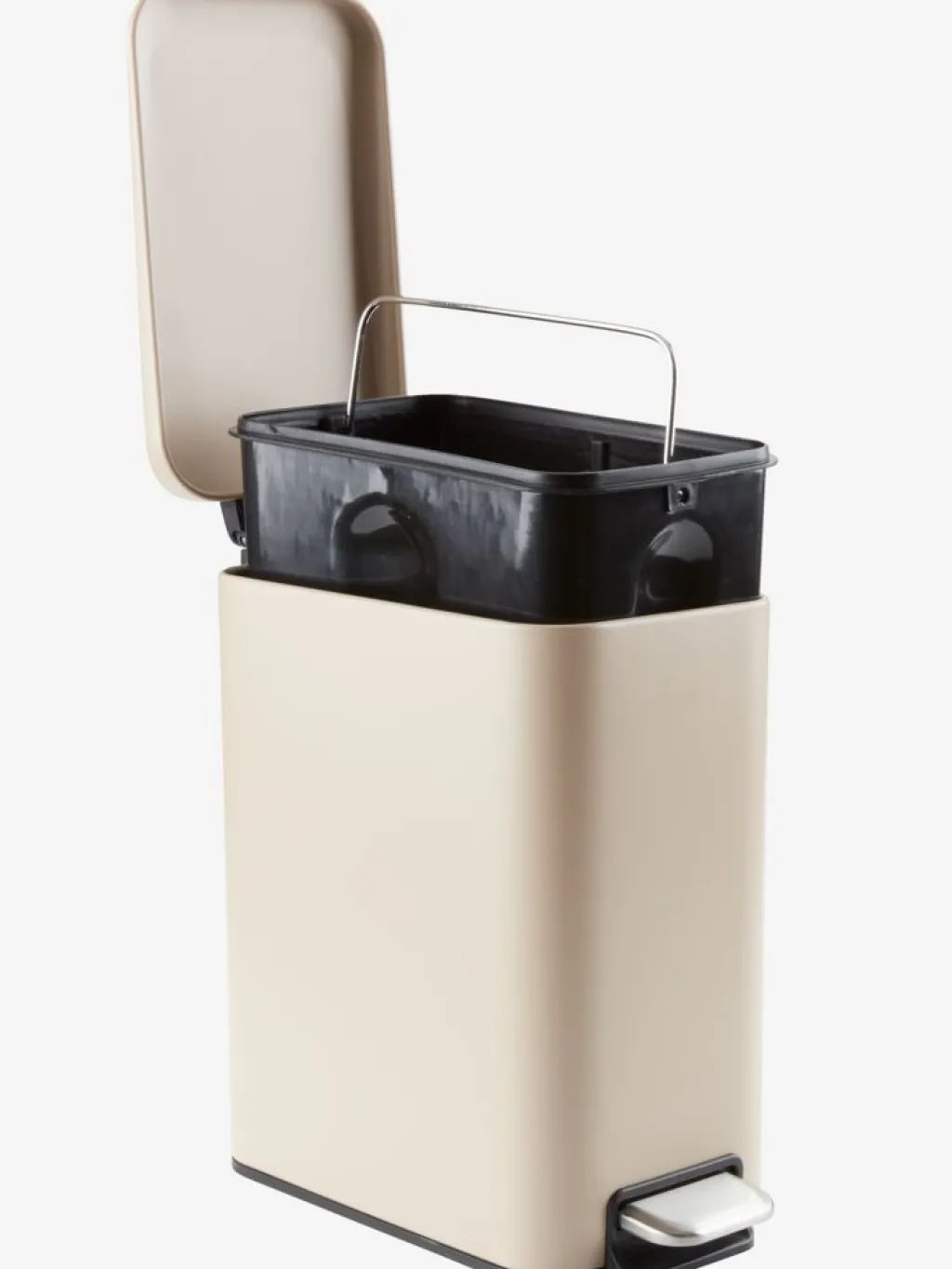 Cubos De Baño|Cuidado Personal>JYSK ULLATTICubo con pedal ULLATTI 5L con cierre suave beis