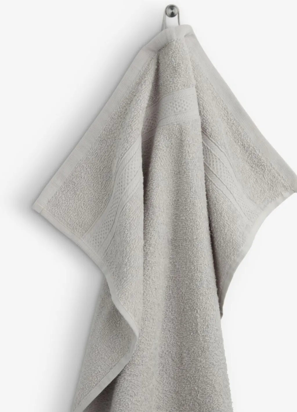 Toallas De Lavabo|Toallas De Manos>JYSK UPPSALABASICToalla de mano UPPSALA 50x90 Gris claro