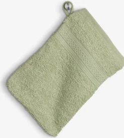 Toallas De Lavabo|Toallas De Manos>JYSK UPPSALAManopla de baño UPPSALA 14x20 Verde claro