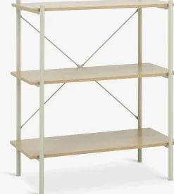 Estanterias Y Librerías|Estanterias Y Librerías>JYSK VANDBORGEstantería VANDBORG 3 estantes color roble/beis Roble natural+Beige