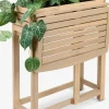 Decoración De Jardín>JYSK VANDREFALKMesa plegable VANDREFALK 64x63 madera dura