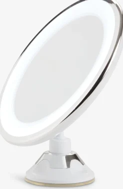 Cuidado Personal|Accesorios>JYSK VEDDIGEEspejo de maquillaje VEDDIGE con LED Ø20xA22cm blanco