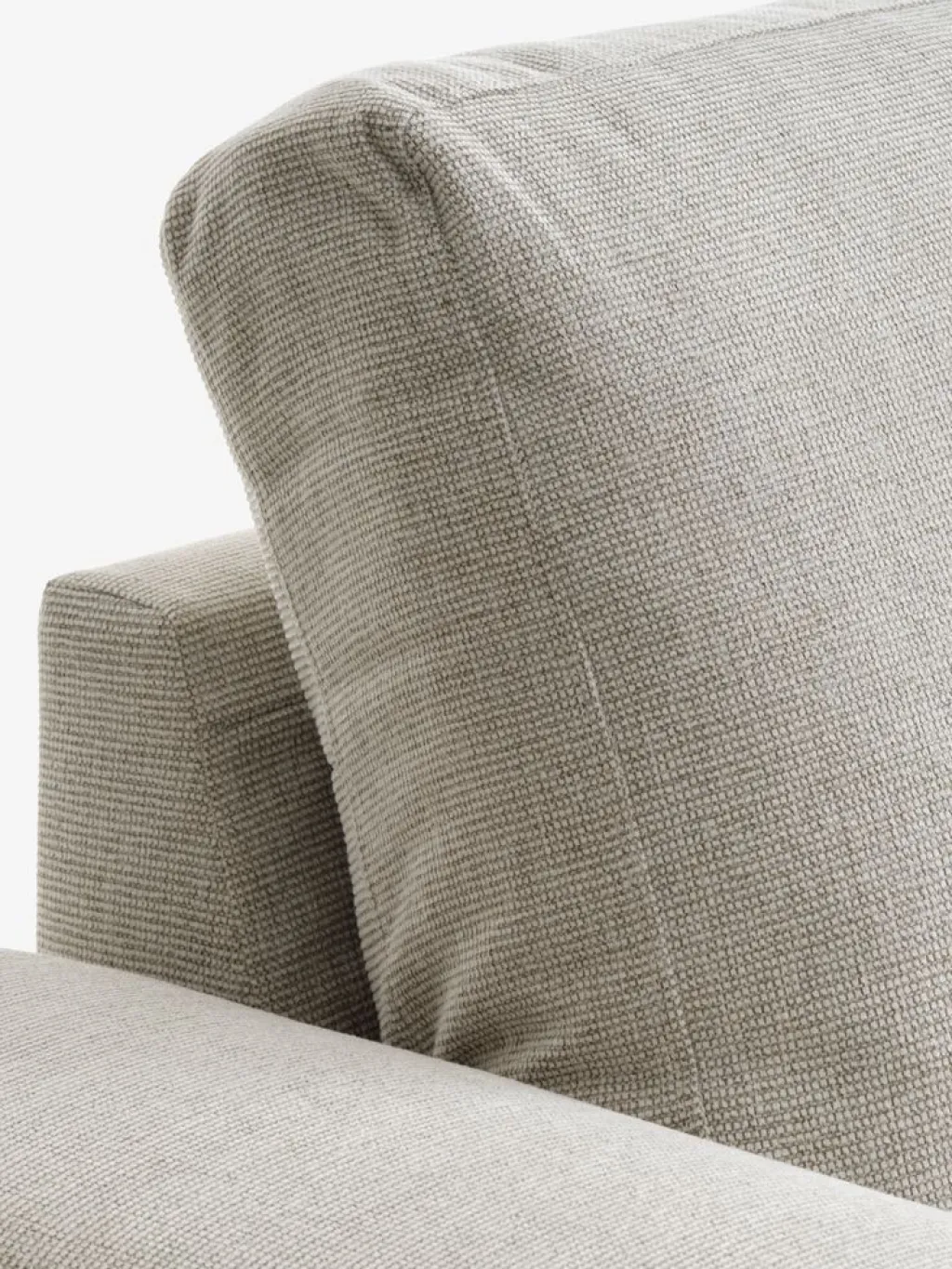 Sofás Cama|Sofás Cama>JYSK VEJLBYSofá cama chaise longue VEJLBY tela arena claro Arena clara