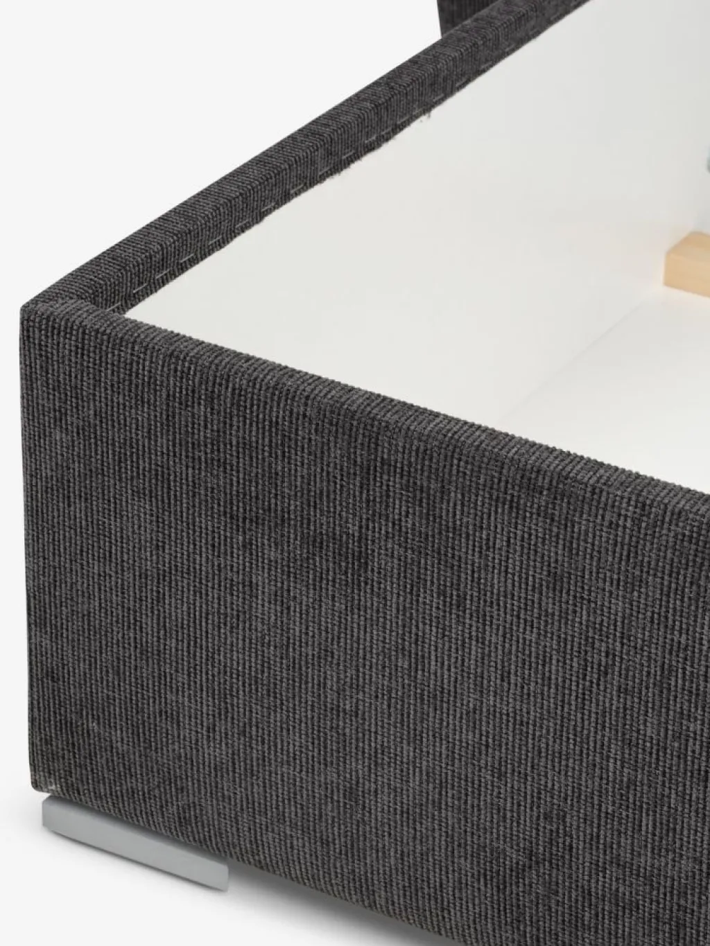 Sofás Cama|Sofás Cama>JYSK VEJLBYSofá cama con chaise longue VEJLBY tela Gris oscuro