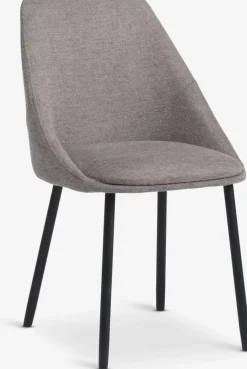 Sillas De Comedor>JYSK VELLEVSilla de comedor VELLEV tela arena/negro